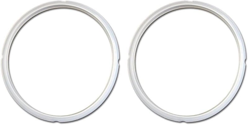 Sealing Ring 7.5qt Rio Wide, Inner Pot Seal Ring, Electric Pressure Cooker Accessories, Non-Toxic, BPA-Free, Replacement Parts, Clear (Pack of 2)